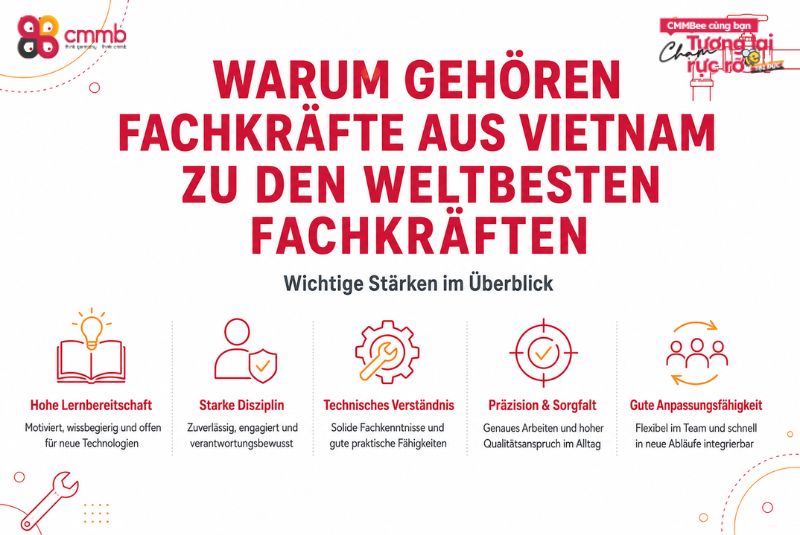 Warum gehören Fachkräfte aus Vietnam zu den weltbesten Fachkräften?