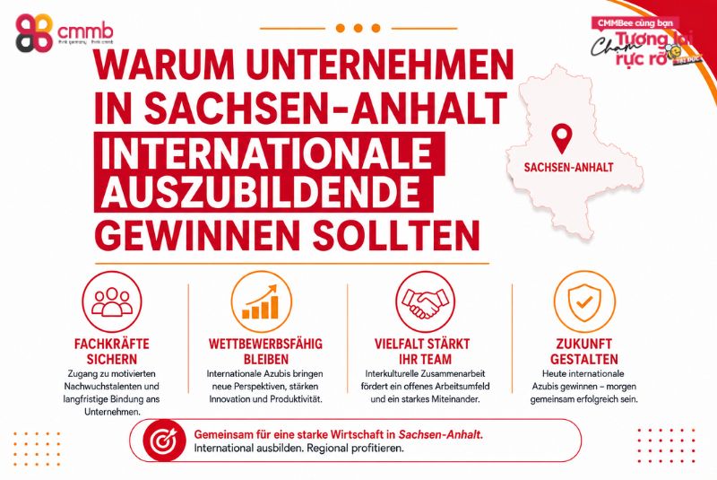 Auszubildende aus Vietnam in Sachsen-Anhalt rekrutieren 1 Warum Unternehmen in Sachsen-Anhalt internationale Auszubildende gewinnen sollten