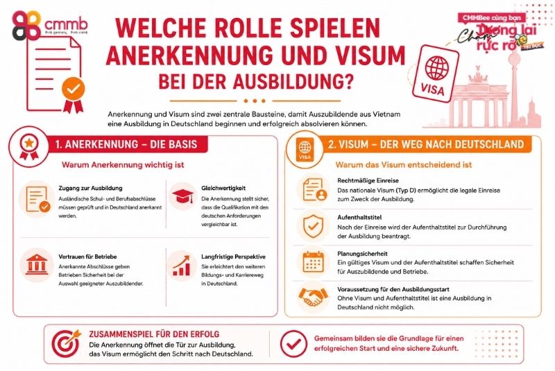 Auszubildende aus Vietnam in der Augenoptik 3 Welche Rolle spielen Anerkennung und Visum bei der Ausbildung?