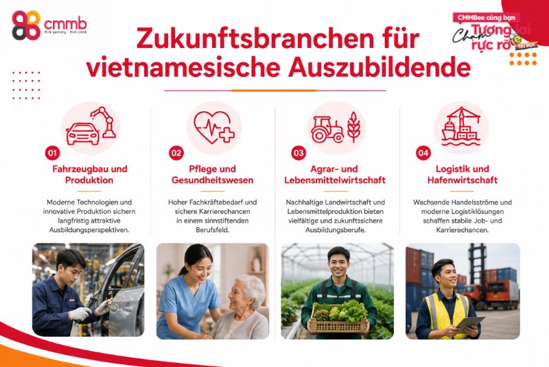 Auszubildende aus Vietnam in Niedersachsen rekrutieren 2 Zukunftsbranchen für vietnamesische Auszubildende