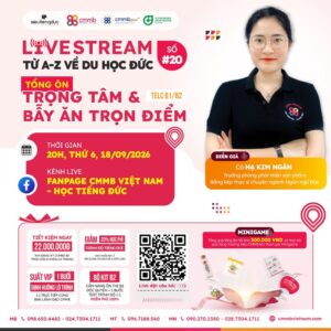 Livestream tổng ôn TELC B1/B2: Tránh bẫy dễ mất điểm